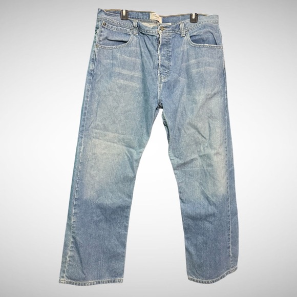 Levi's Other - Levis Silver Tab Jeans Mens 38X30 Button Fly True Straight Blue Denim Y2K